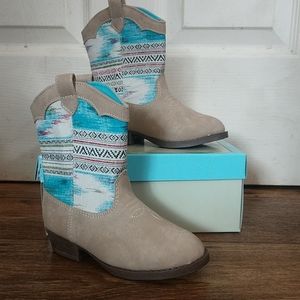 Cowboy or cowgirl kid's western boots